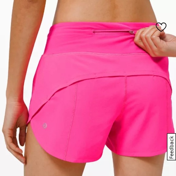 Gently used LULULEMON Speed Up Mid-Rise Lined Short 4” (6) - Picture 4 of 9